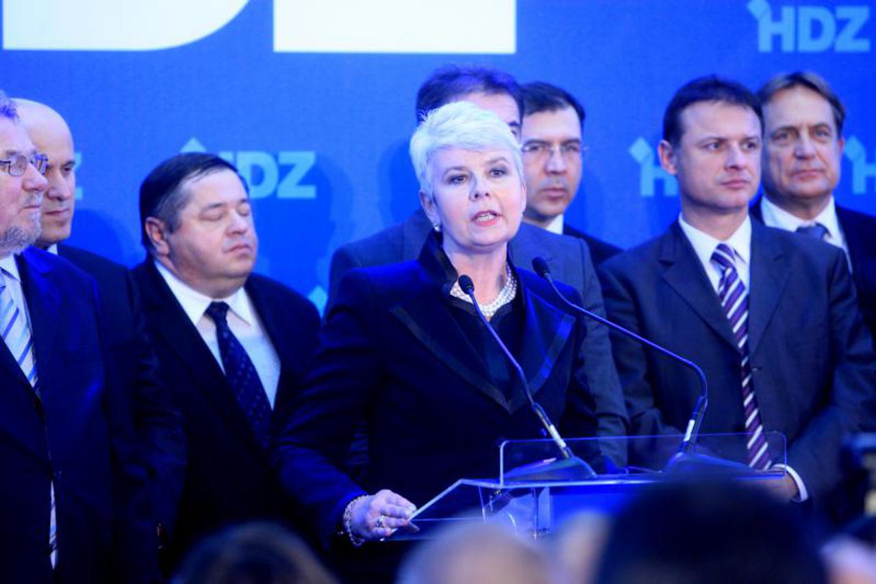 jadranka kosor, HDZ (1)