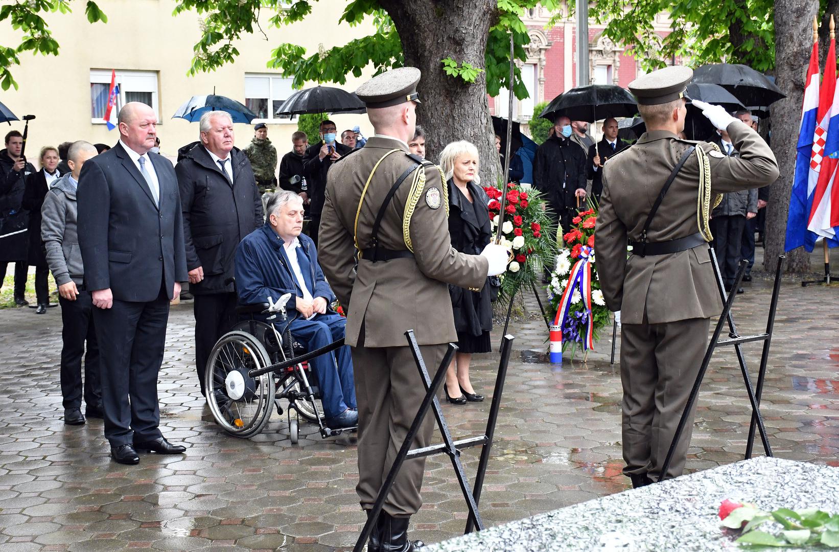 01.05.2020. Okucani  - Obiljezavanje 25. obljetnice vojno redarstvene operacije BljesakPhoto: Ivica Galovic/ PIXSELL