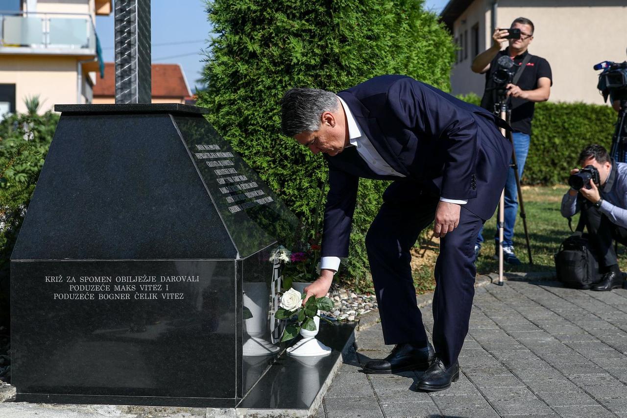 Zoran Milanović u Vitezu odao počast kod spomenika „Osmica“