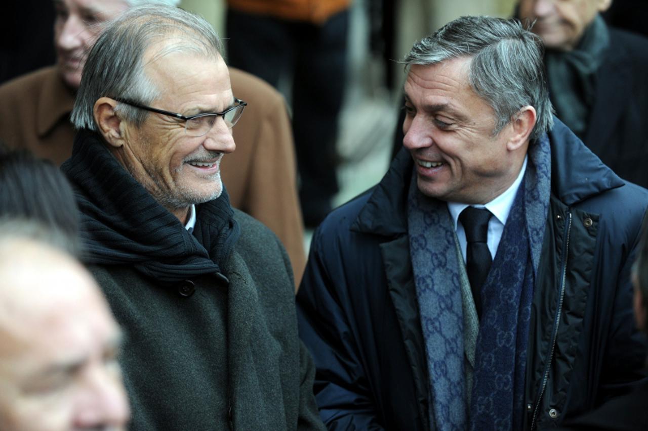 'sport...zagreb...15.12.2008.   gradsko groblje Mirogoj, posljednji ispracaj Drazana Jerkovica, legendarnog napadaca zagrebackog Dinama i reprezentacije, te prvog hrvatskog izbornika, sprovod, Josip S