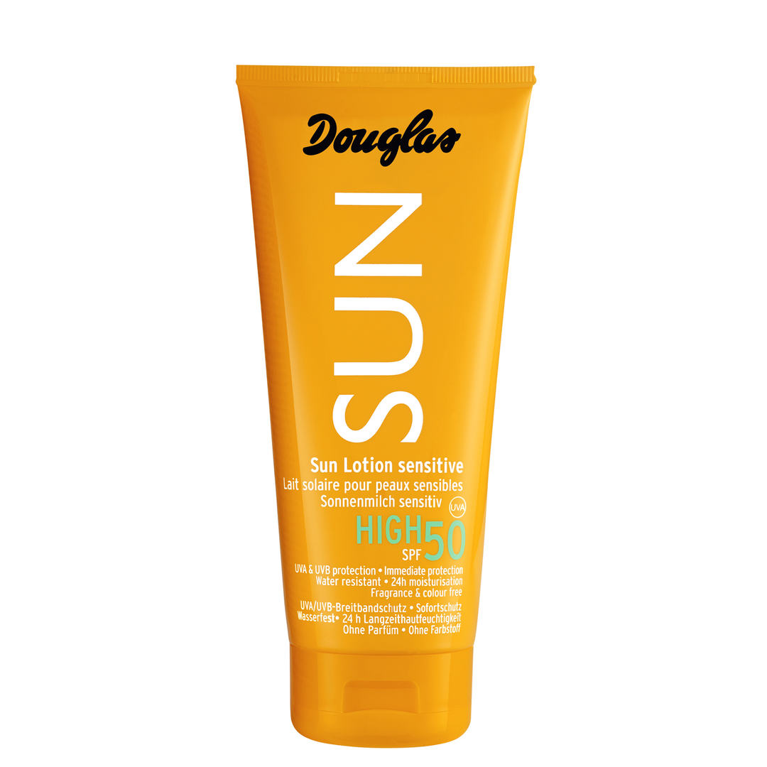 Douglas Sun Lotion Sensitive SPF50 (200 ml), losion za sunčanje, 115 kn