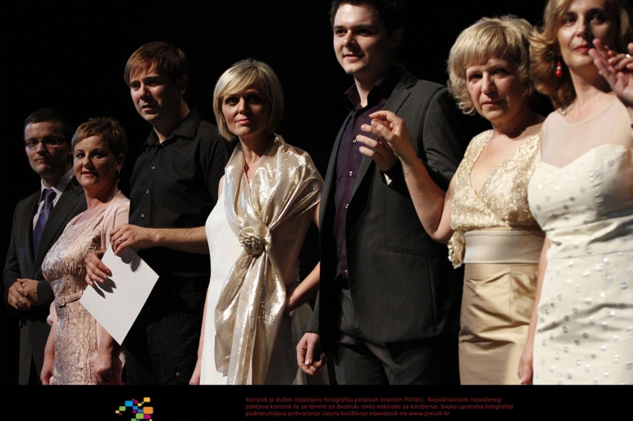 '15.06.2012., Cakovec- U centru za kulturu odrzana humanitarna priredba i modna revija medicinskih sestara za borbu protiv raka. Photo: Vjeran Zganec-Rogulja/PIXSELL'