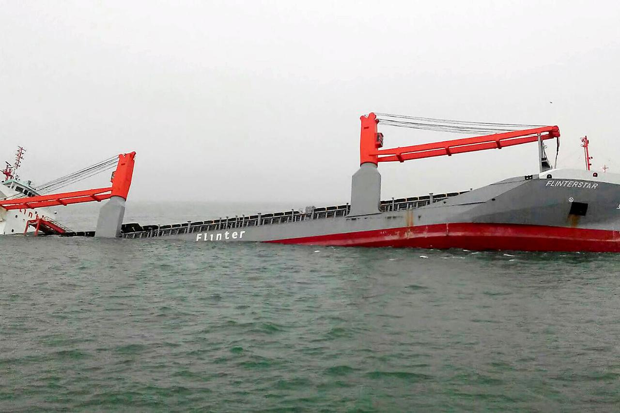 sudar brodova, tanker