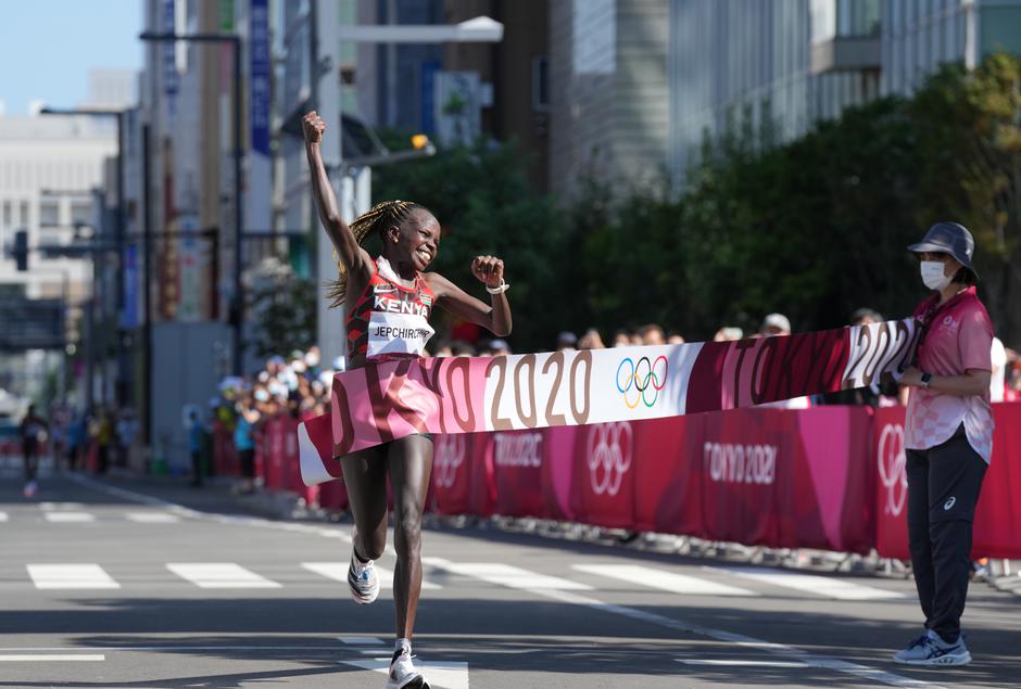 (TOKYO2020)JAPAN-SAPPORO-OLY-ATHLETICS-WOMEN-MARATHON