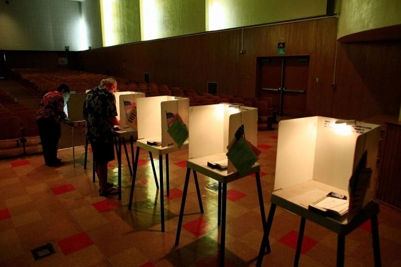 glasačko mjesto u LA