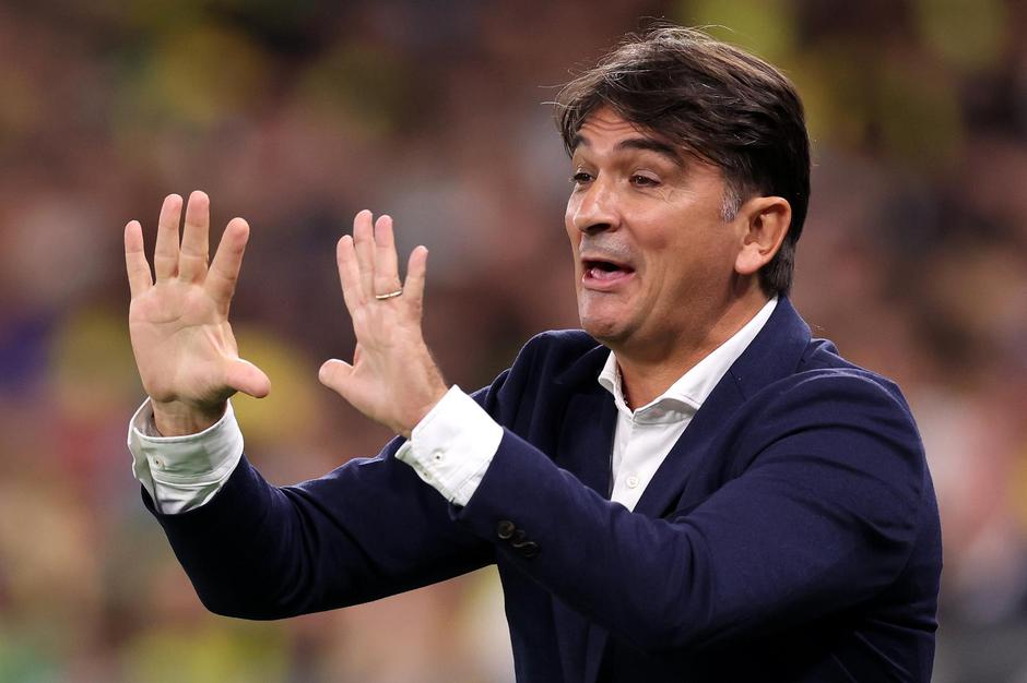 KATAR 2022 - Gestikulacije  Zlatka Dalića za vrijeme utakmice Hrvatrska - Brazil 