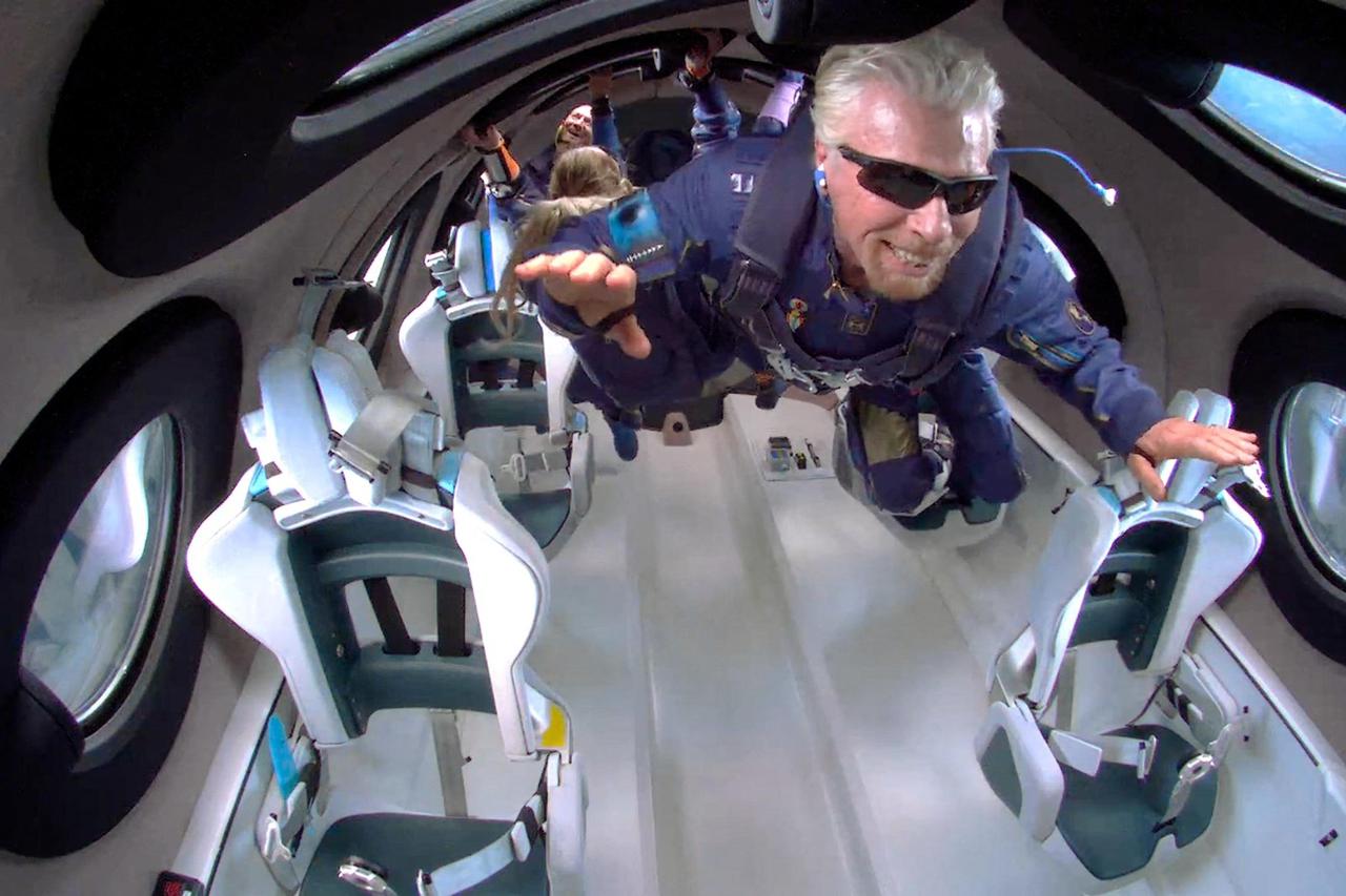Virgin Galactic Complete First Fully Crewed Spaceflight