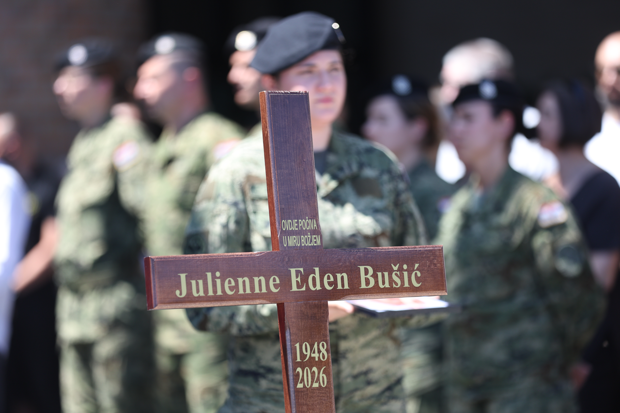 Zagreb: Posljednji ispraćaj Julienne Eden Bušić