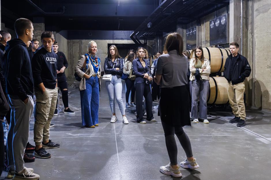 Učenici Olive Allegre posjetili su vinariju Markus Fine Wines u Kaštelima