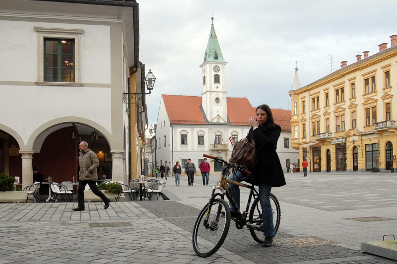 \'18.11.2010. Korzo, Varazdin, Ilustracija, Gradska vijecnica Photo: Marko Jurinec/PIXSELL\'