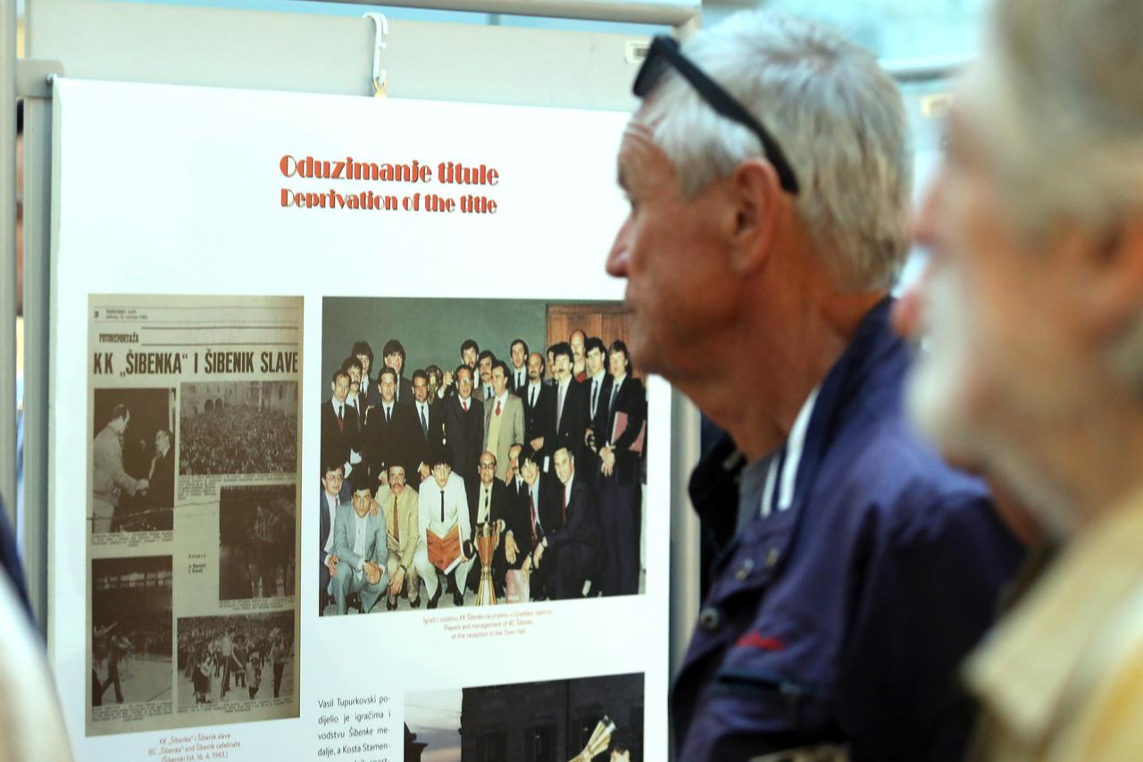 U Šibeniku je otvorena izložba Šibenka 82/83 – prvaci na jednu no?
