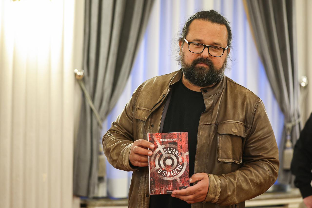Predstavljanje romana "Safari u Sarajevu" Andreja Nikolaidisa
