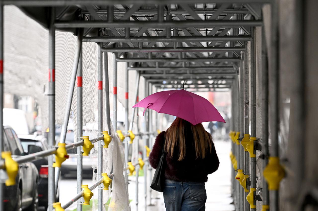 Zagreb: Kišni dan u gradu