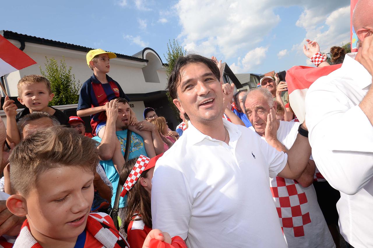 Doček Zlatka Dalića u Varaždinu