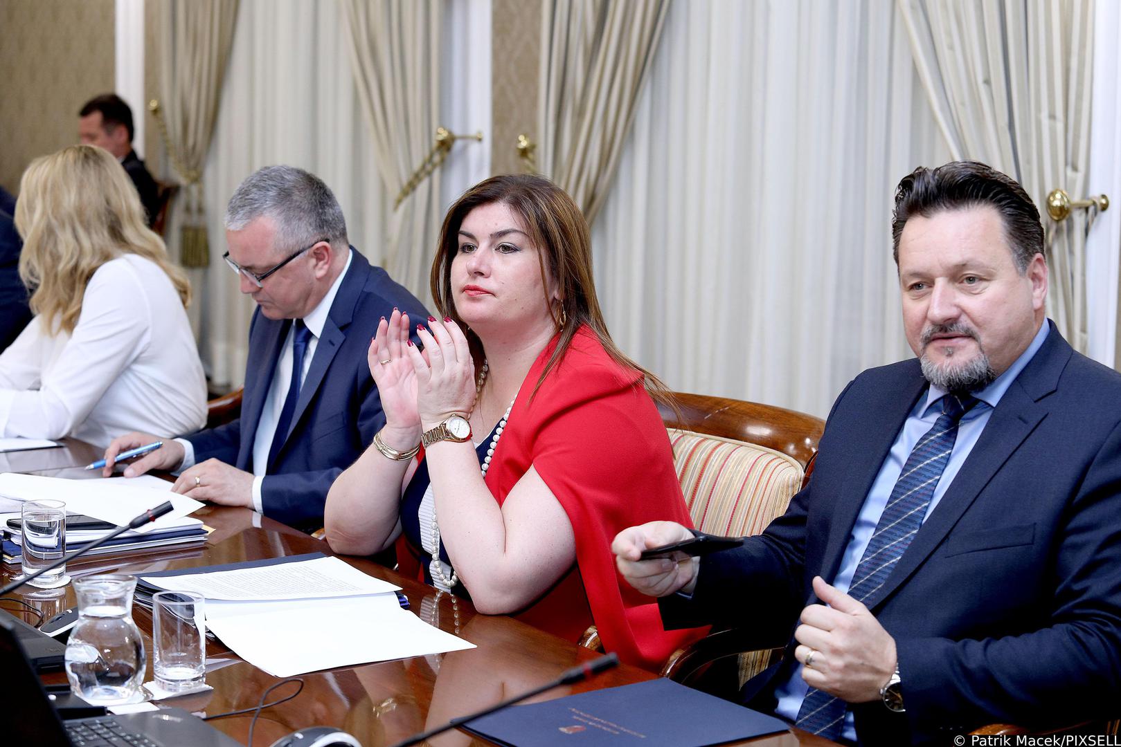 13.06.2019., Zagreb - Vlada RH je na svojoj 161. sjednici, uz ostalo, raspravljala o izmjenama i dopunama Zakona o subvencioniranju stambenih kredita i drustveno poticanoj stanogradnji.                                                                                           Photo: Patrik Macek/PIXSELL