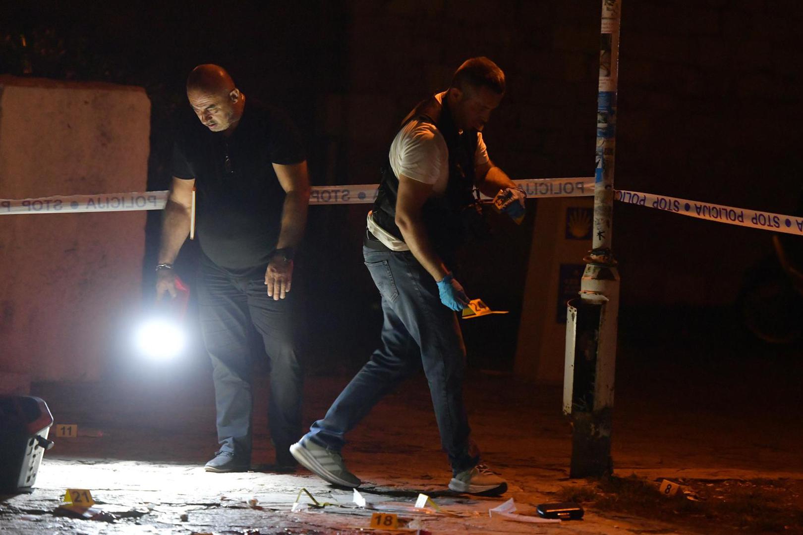27.09.2025., Sibenik - Zena ozlijedjena pirotehnickim sredstvom na svadbi. Photo: Hrvoje Jelavic/PIXSELL
