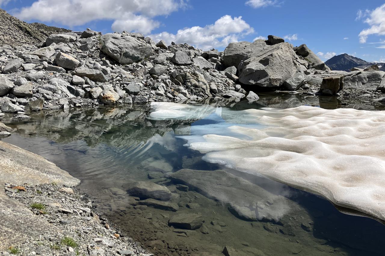 Glacier shrinkage