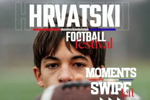 Budućnost flag fotballa na terenu