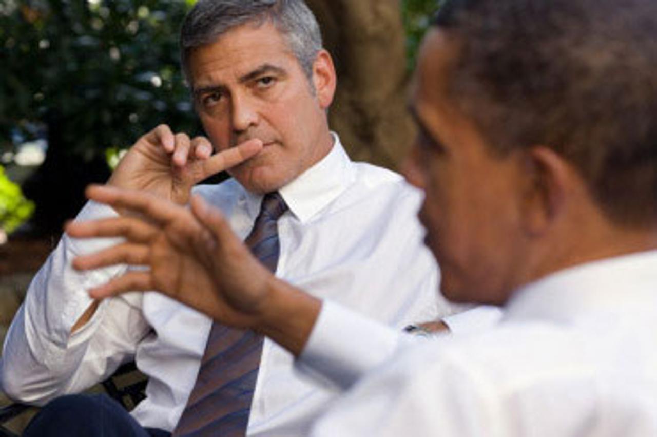 Obama i Clooney