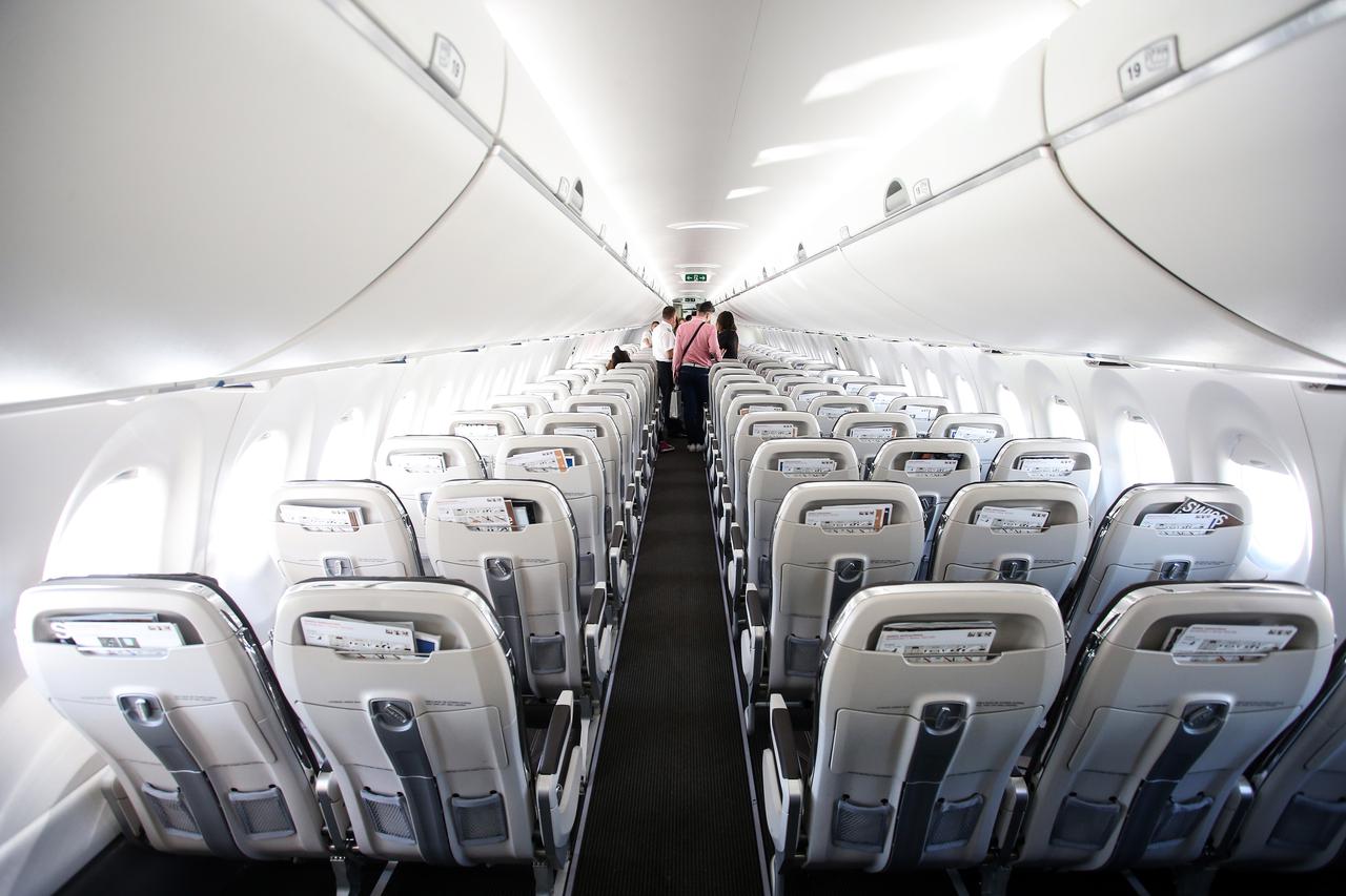 U Zra?nu luku Franjo Tu?man sletio novi zrakoplov Bombardier CS 100 kompanije Swiss Air