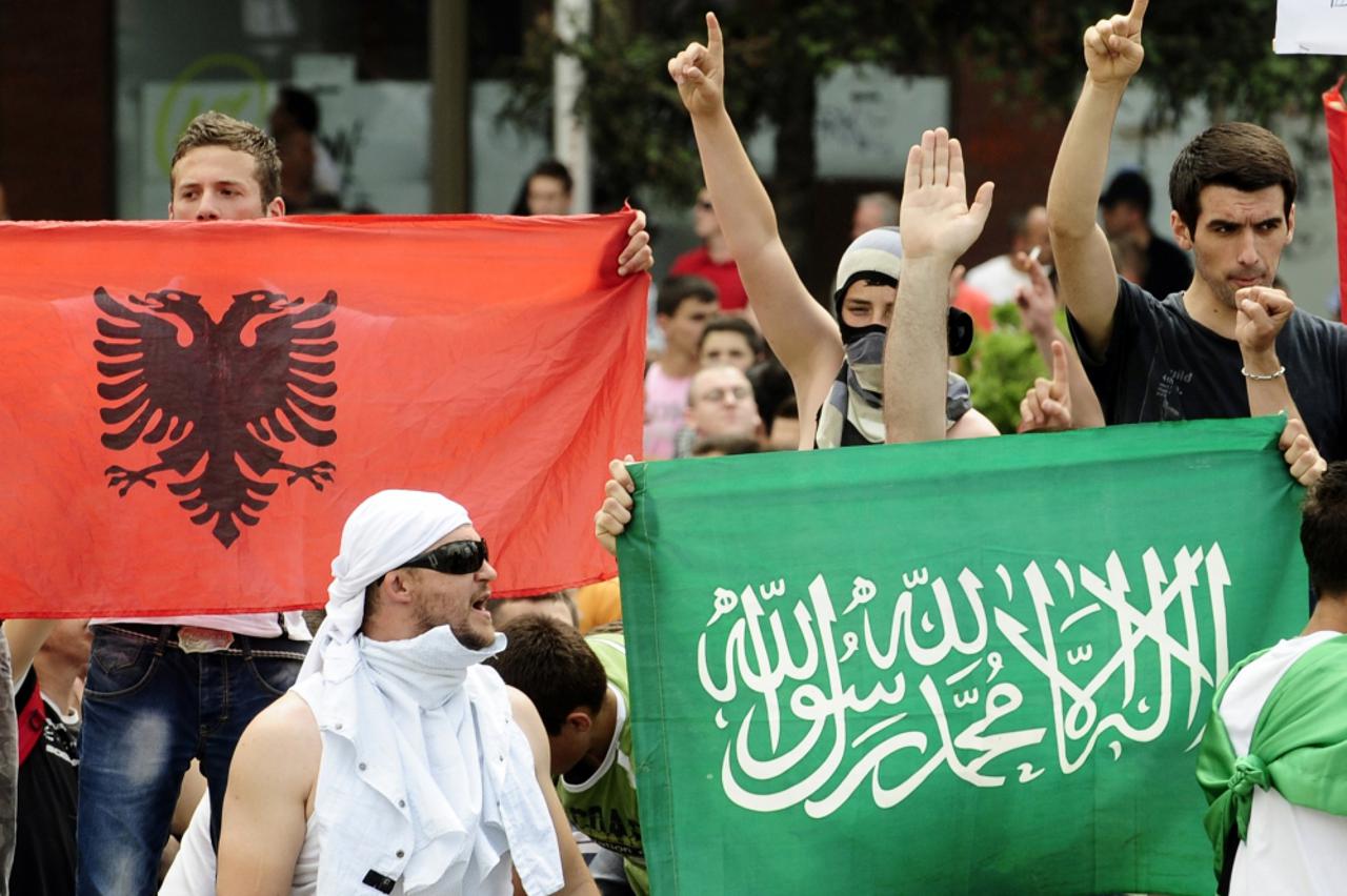 Prosvjedi u Makedoniji (1)