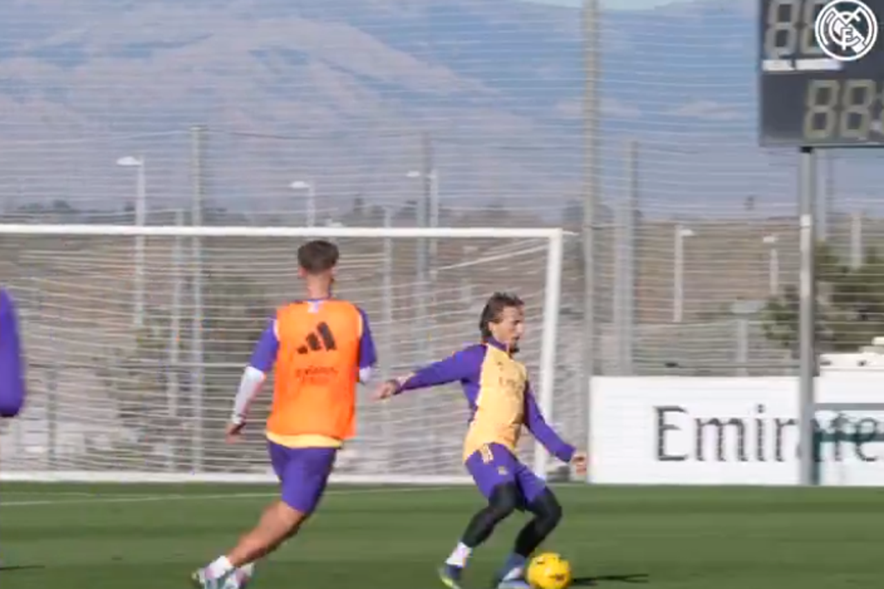Modrić trening