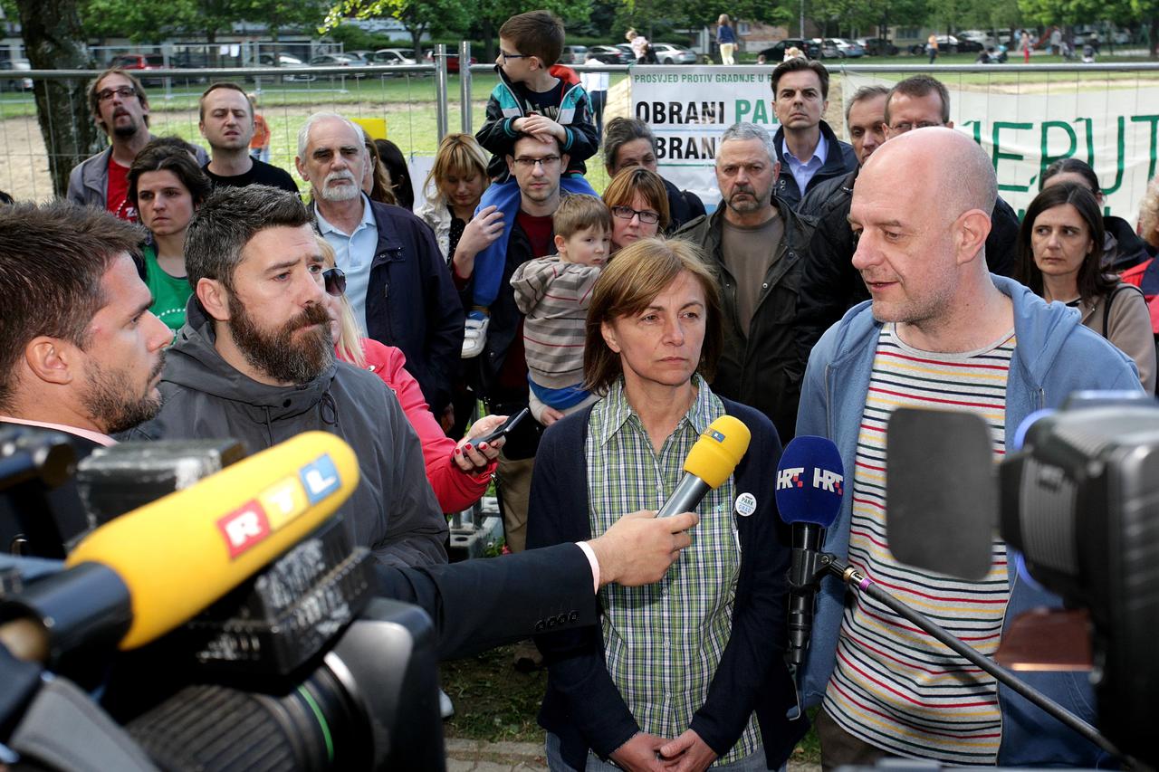 Zagreb: Građani i dalje neprekidno čuvaju zelenu površinu u Savici