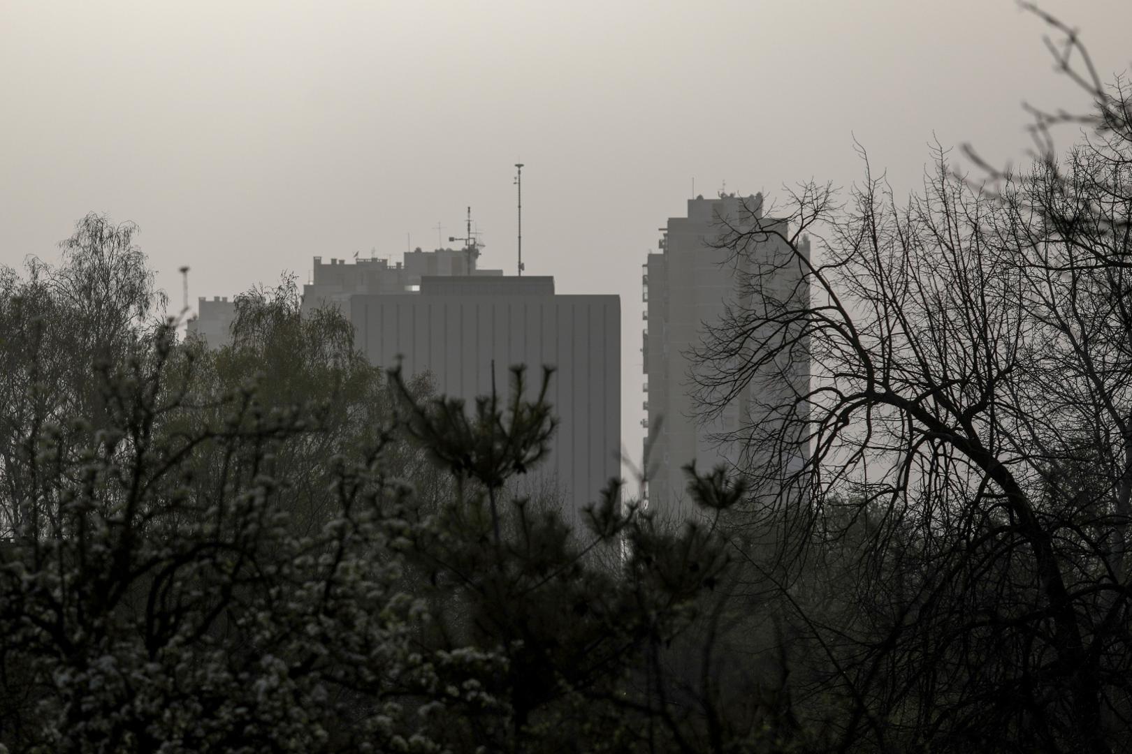 27.03.2020., Zagreb - Zagadjenje zraka u gradu Zagrebu.
Photo: Borna Filic/PIXSELL