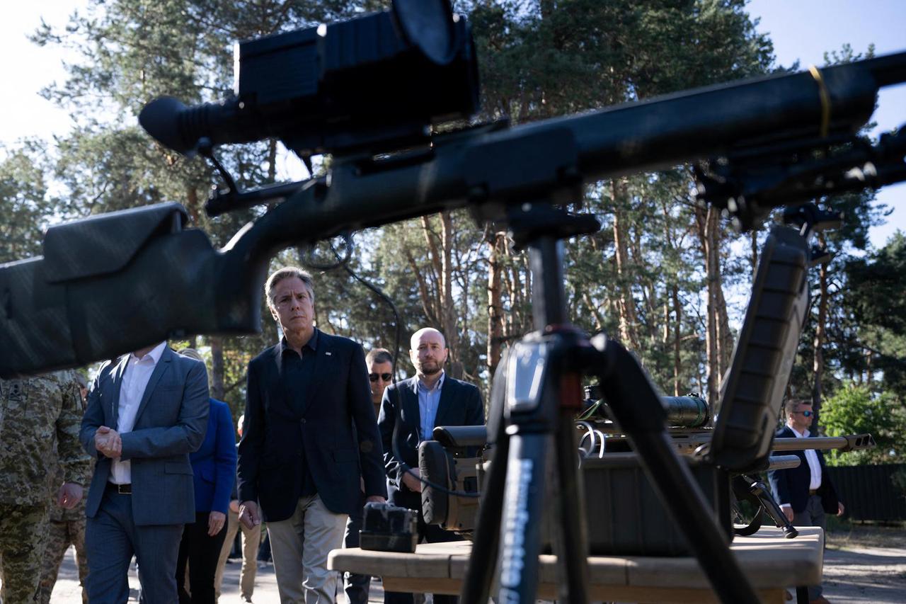 U.S. Secretary of State Blinken visits Ukraine