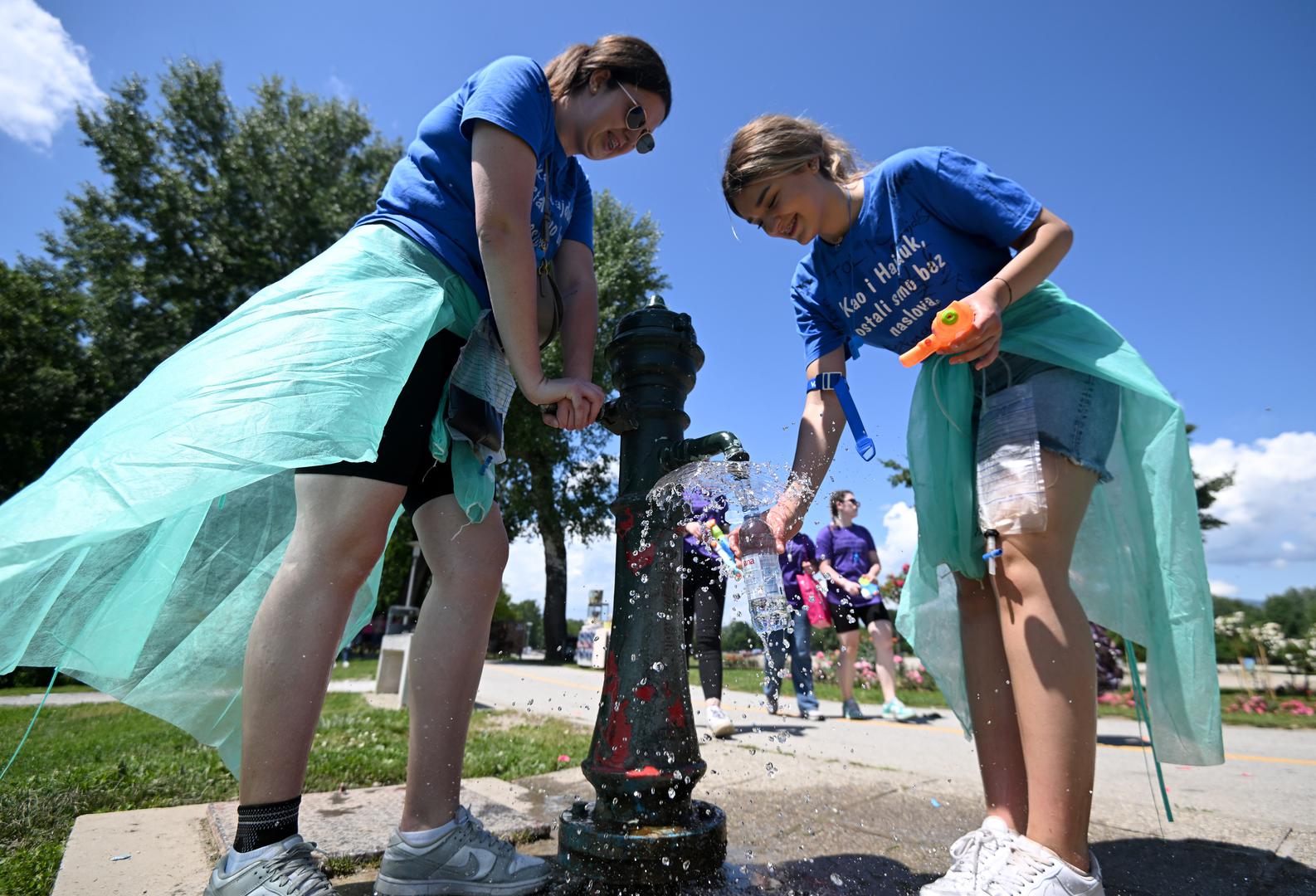 24.05.2024., Zagreb - Zagrebacki maturanti na Bundeku proslavili kraj srednjoskolskog obrazovanja. Photo: Neva Zganec/PIXSELL