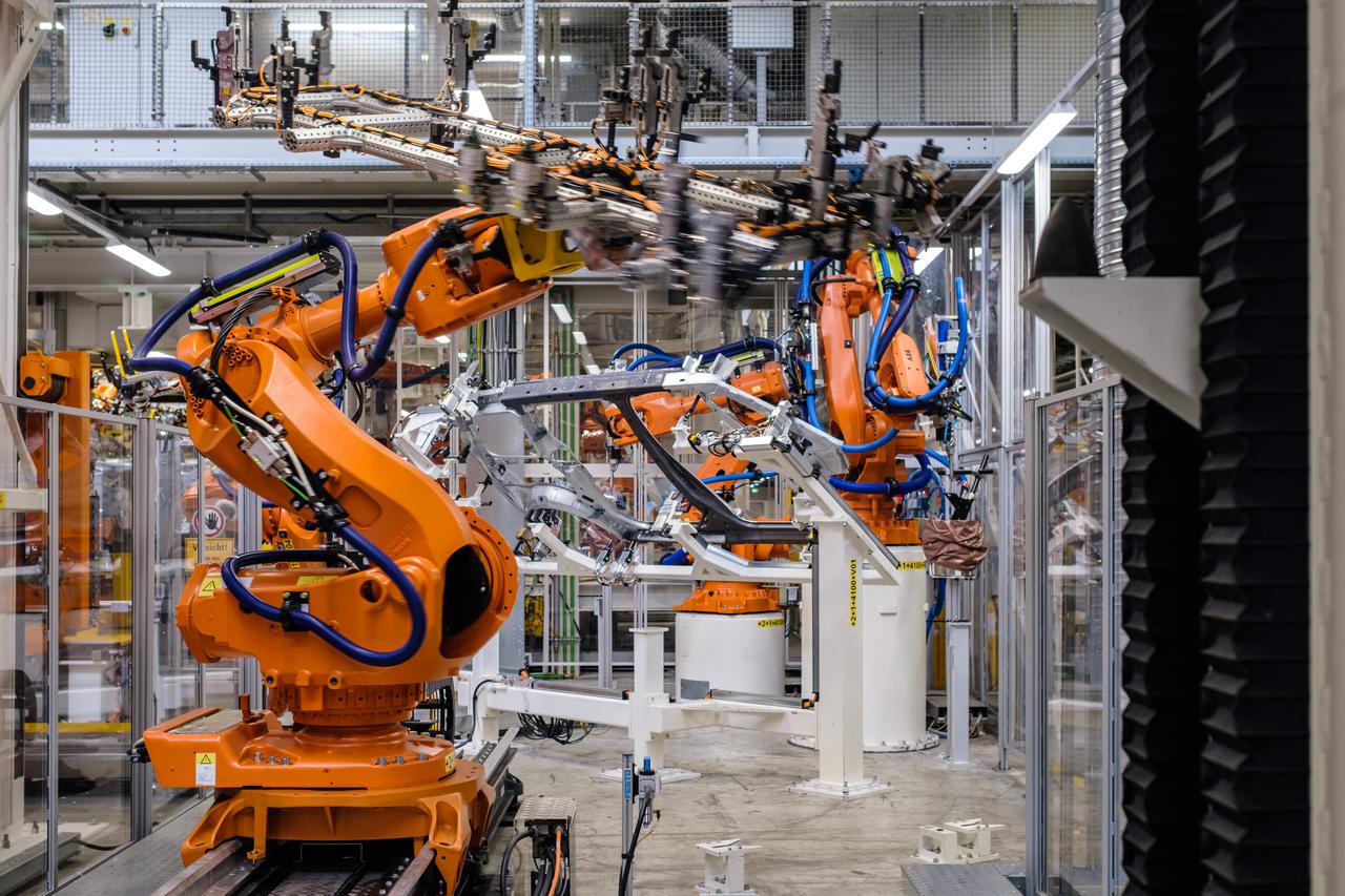 Production of the ID. Buzz at the VW plant in Hanover