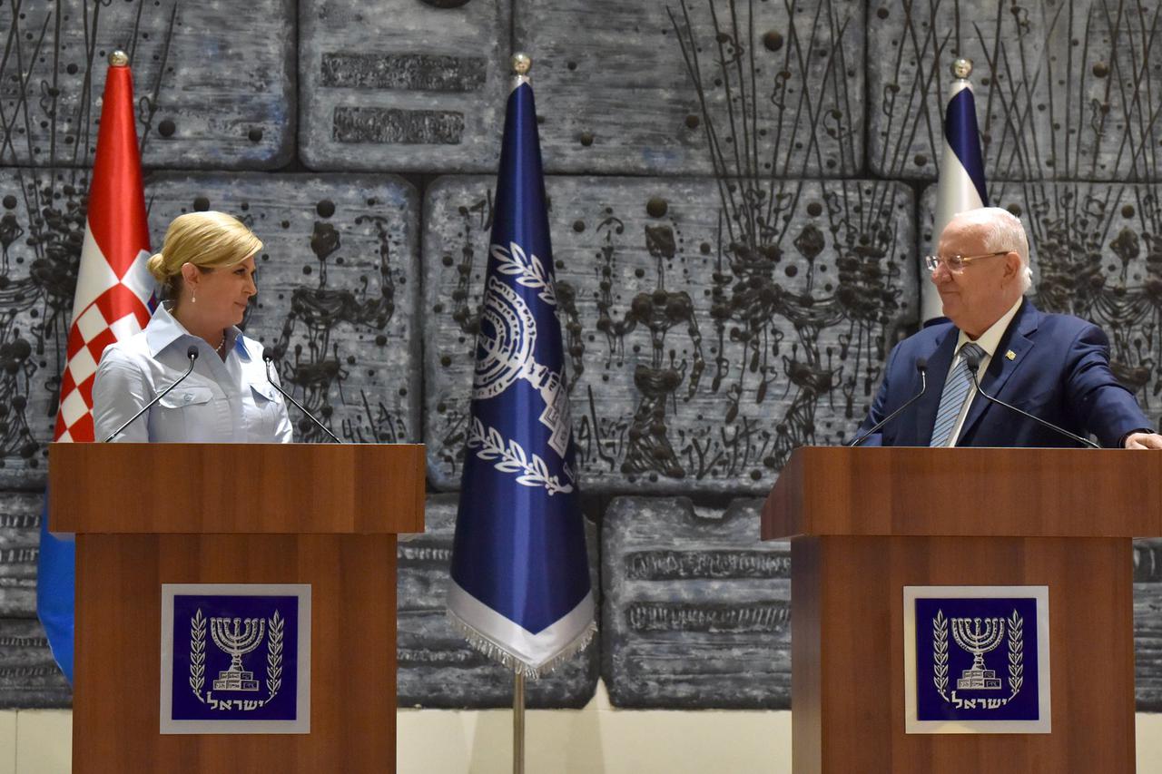 Kolinda Grabar-Kitarović u Izraelu