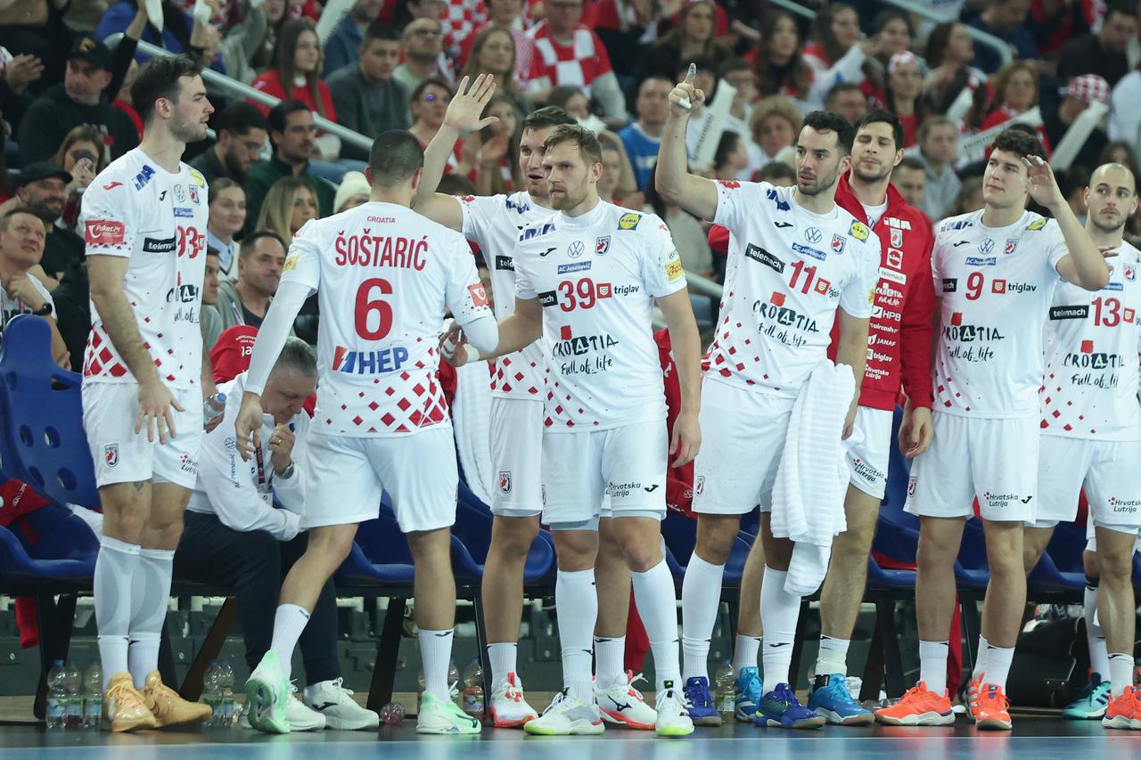 Zagreb: Prijateljska utakmica uoči EHF Europskog prvenstva, Hrvatska - Njemačka