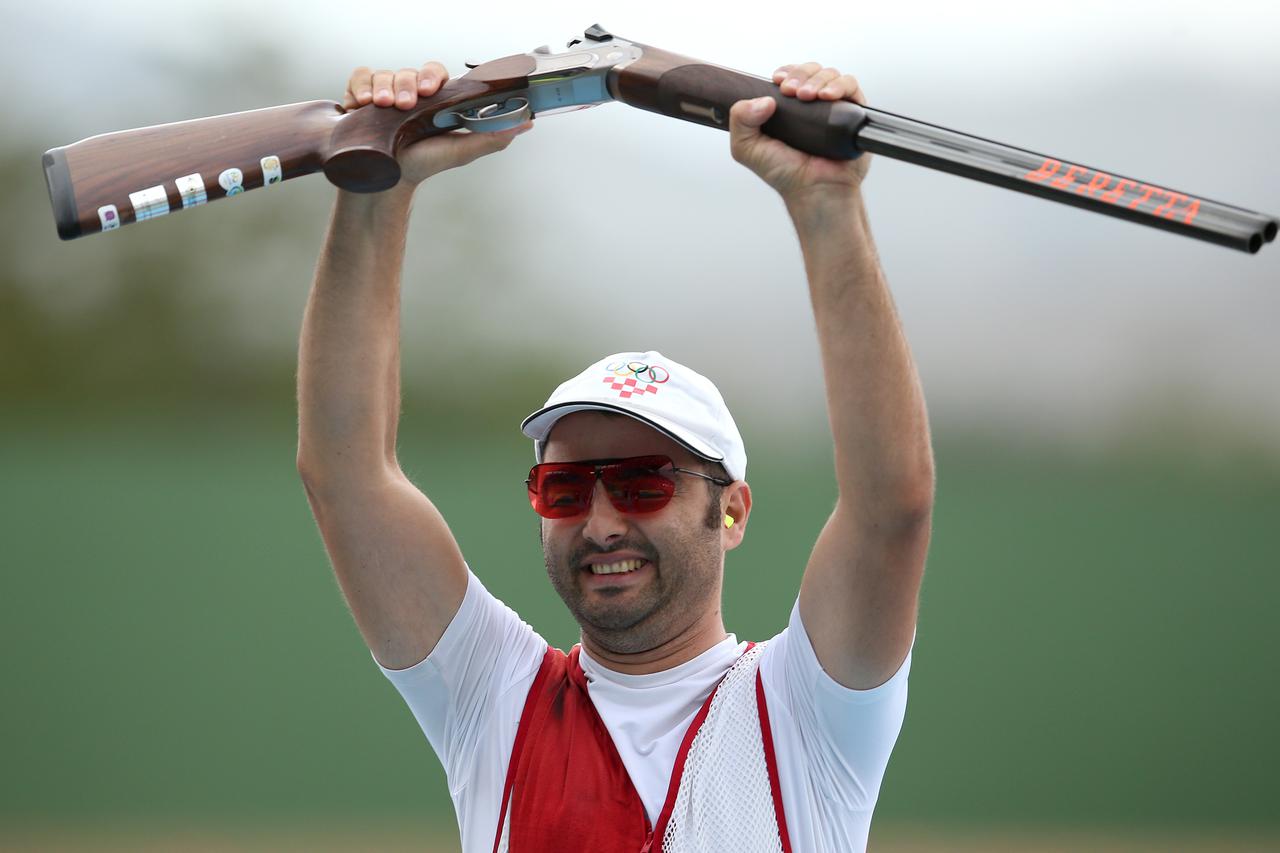 08.08.2016., Rio de Janeiro, Brazil - Olimijske igre Rio 2016. Streljastvo, trap, Josip Glasnovic.  Photo: Igor Kralj/PIXSELL