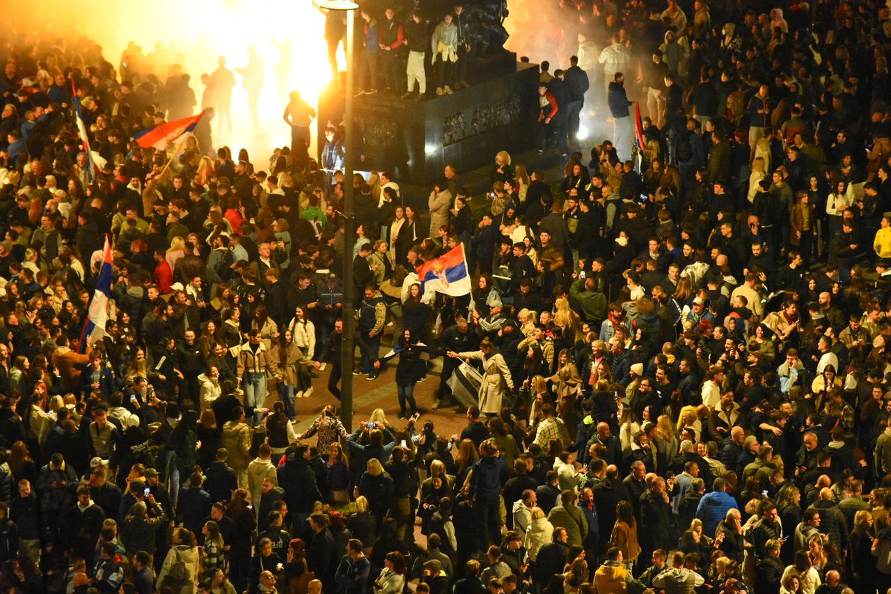 Slavlje građana na ulicama Niša