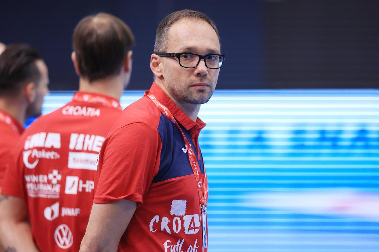 Osijek: Hrvatska protiv Rusije u rukometnoj utakmici Croatia Cupa 2022