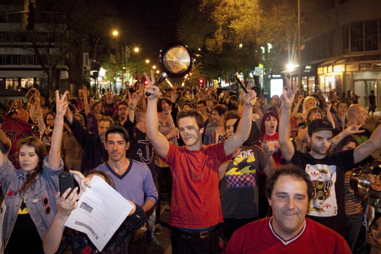 KANADA,PROTESTI,ŠKOLARINE