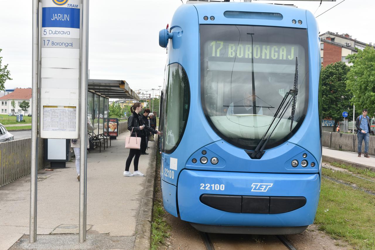Zagreb: Tramvajske postaje na Horvaćanskoj cesti