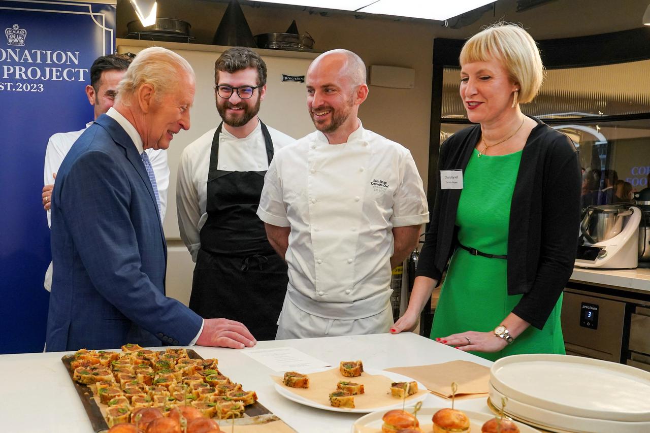 Britain's King Charles marks anniversary of the Coronation Food Project