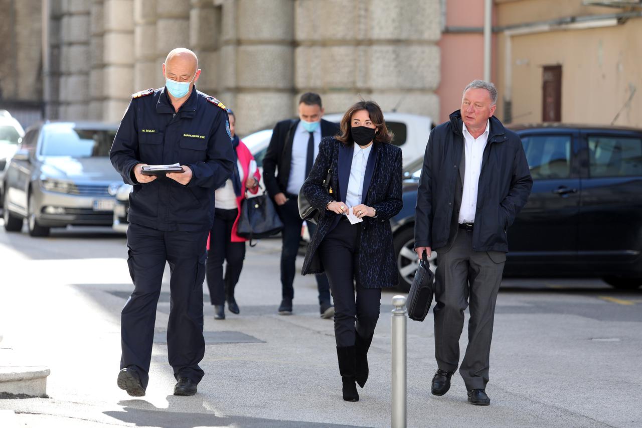 Rijeka: Konferencija za medije članova Kriznog stožera Civilne zaštite