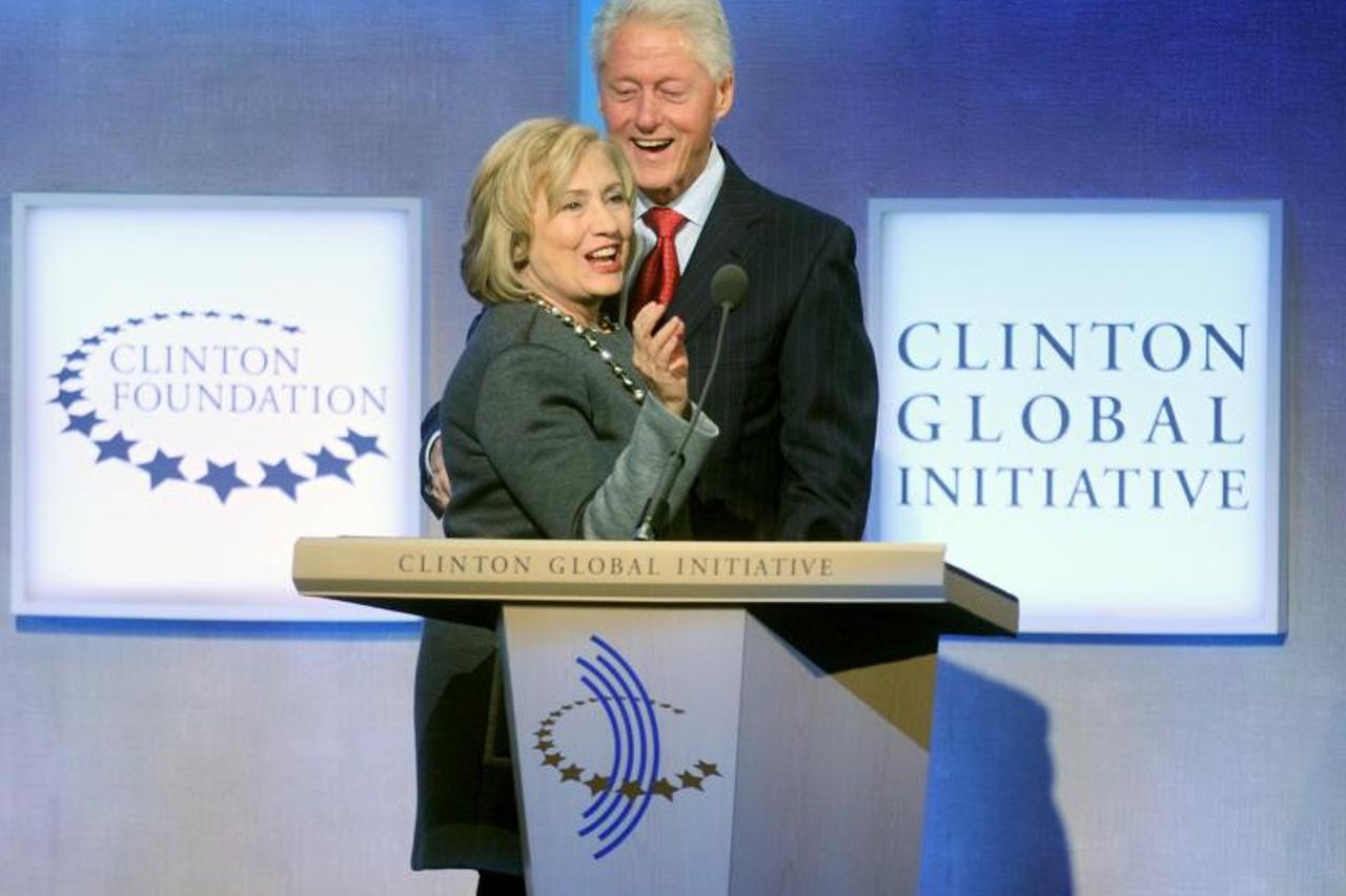 Hillary i Bill Clinton 