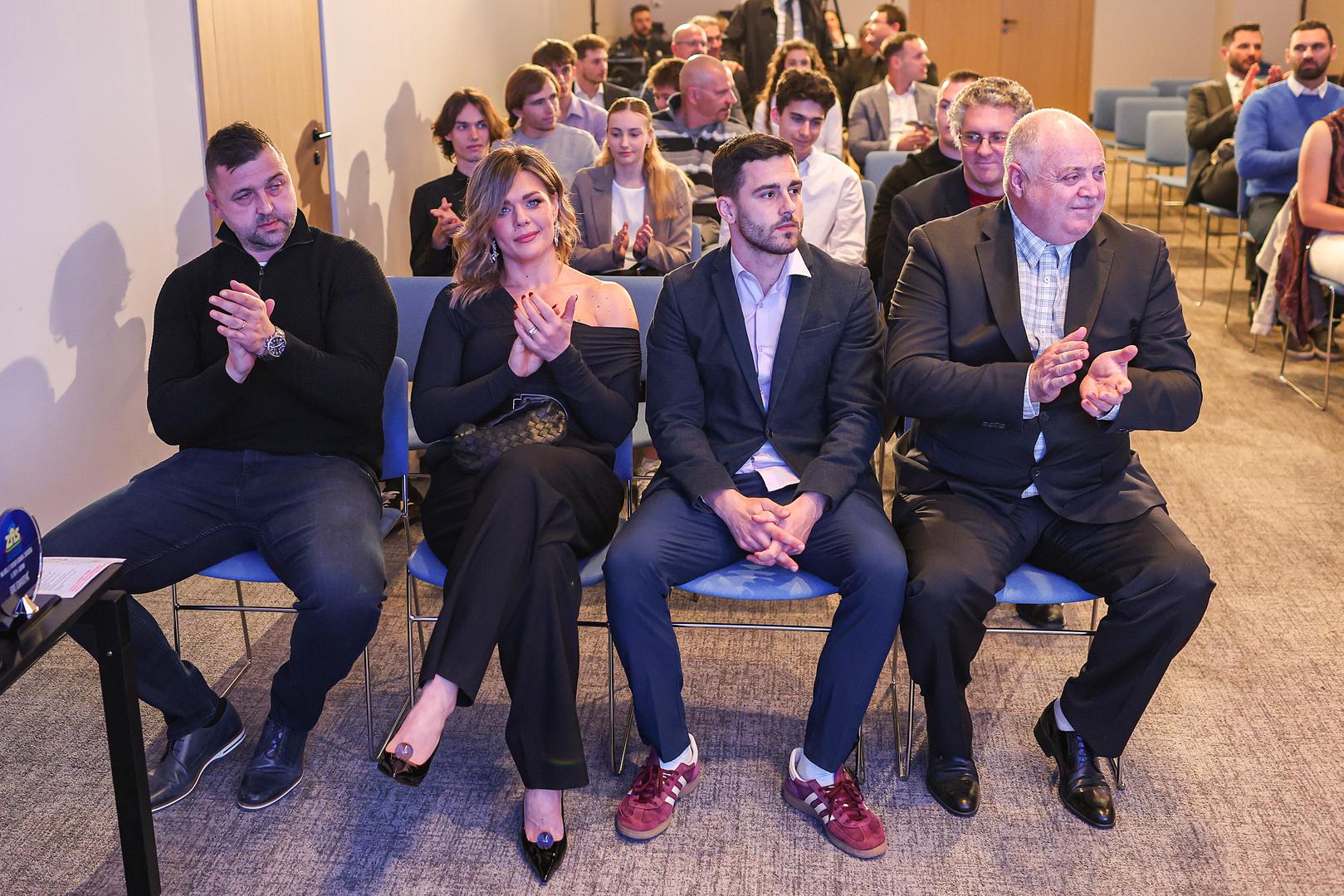 Sandra Elkasević, ex. Perković i njezin suprug Edis prisustvovali su svečanoj dodjeli priznanja Zagrebačkog atletskog saveza, gdje su oboje primili vrijedne nagrade.