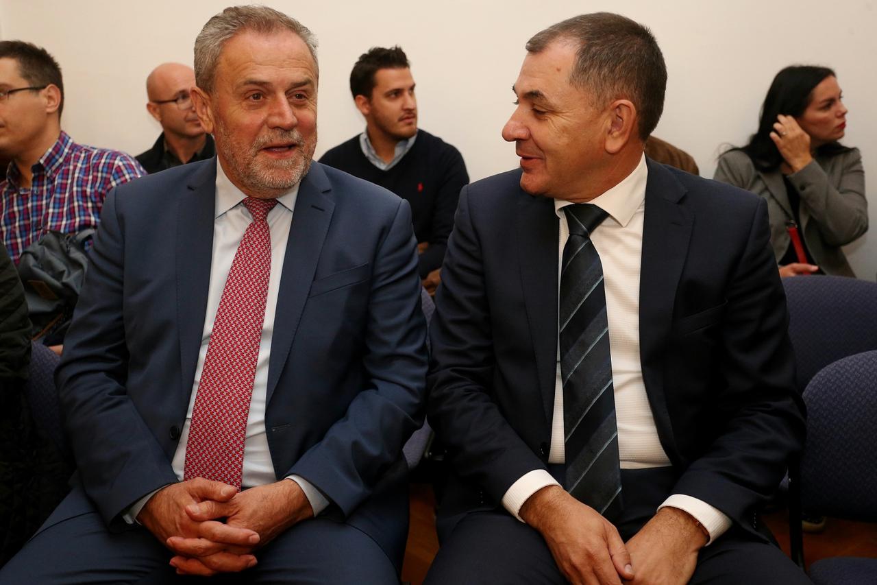 Milan Bandić na suđenju u aferi Štandovi