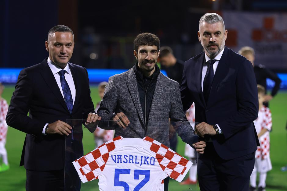 Šime Vrsaljko na Maksimiru se oprostio od hrvatske nogometne reprezentacije