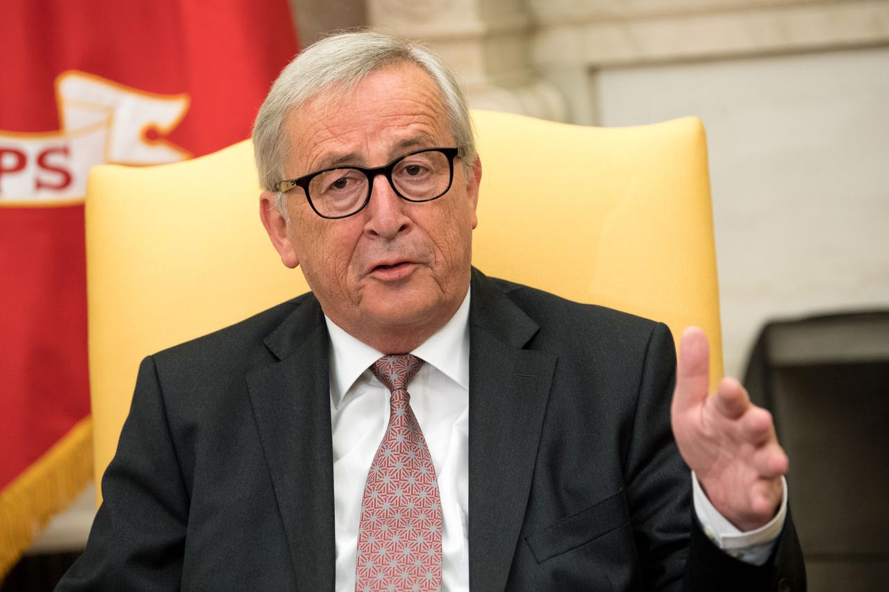Donald Trump i Jean-Claude Juncker