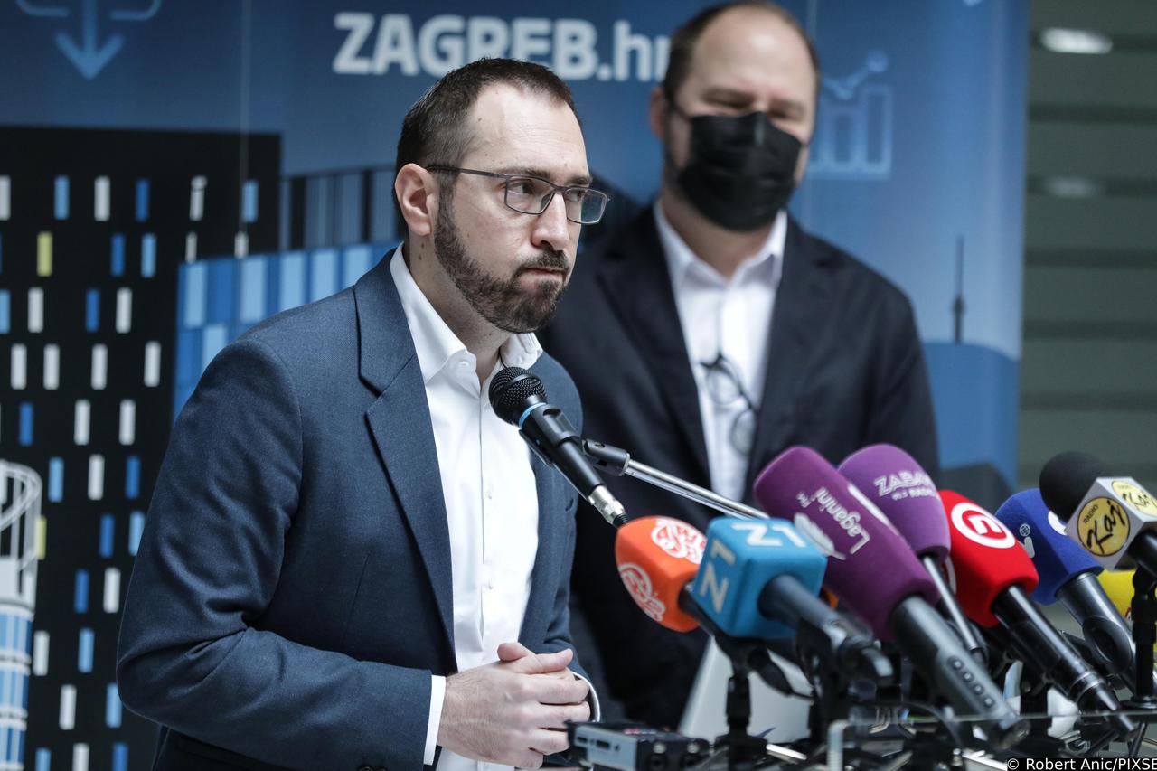 Tomašević i Korleat održali konferenciju za medije