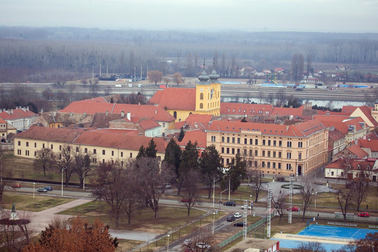 Panoramski pogled na grad Osijek