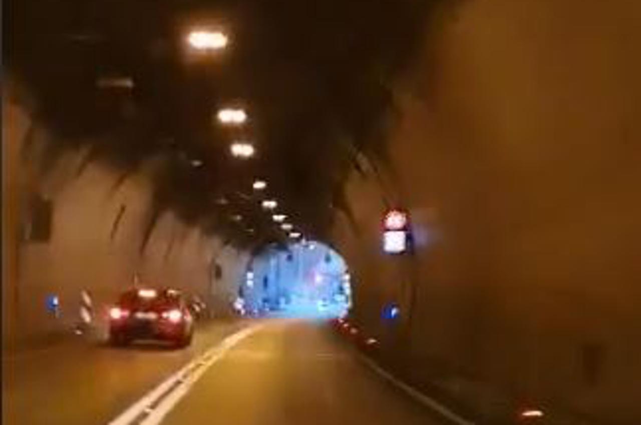 Vozio kroz Učku u krivom smjeru