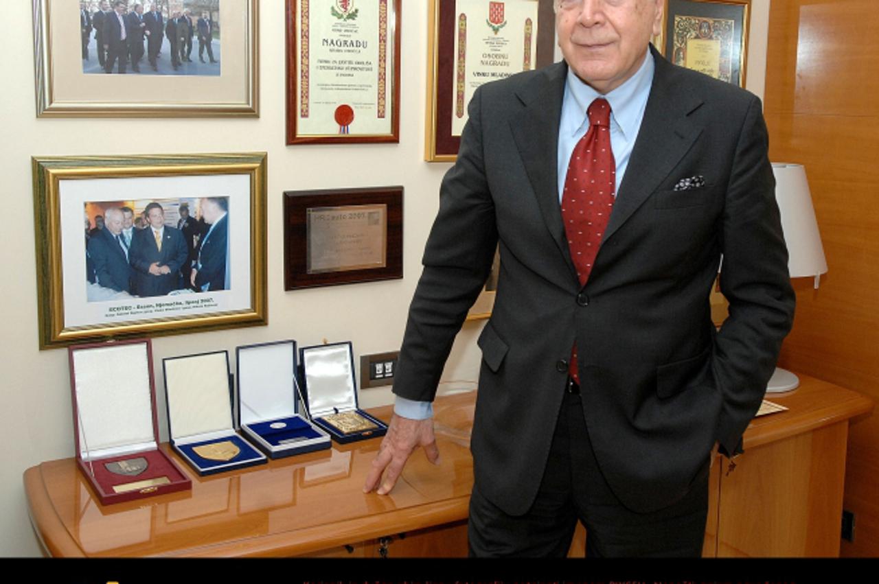 '15.02.2008., Ksaver, Zagreb - Vinko Mladineo, direktor Fonda za zastitu okolisa i energetsku ucinkovitost.  Photo: Patrik Macek/PIXSELL'