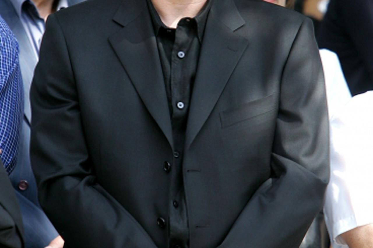 '15.06.2005., Zagreb - Davor Suker na Mirogoju, na pokopu Dinka Pokrovca.  Photo: Jurica Galoic/24sata'